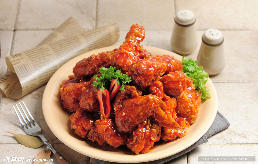 炸鸡炸鸡块          