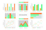 数据统计柱形图集合