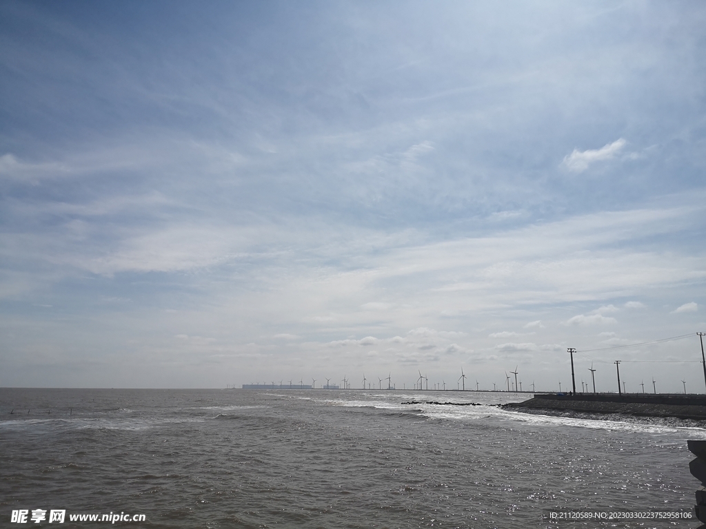 大海 海浪 浪花 