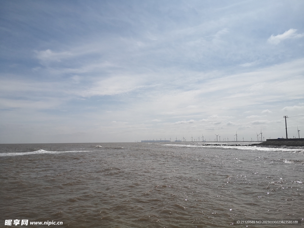 大海 海浪 浪花 