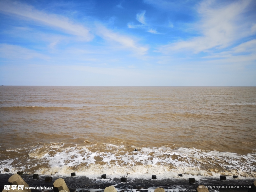 海浪 浪花 大海