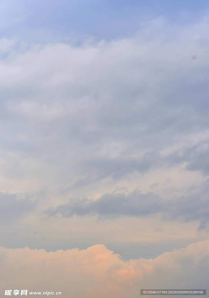 朝霞晚霞背景