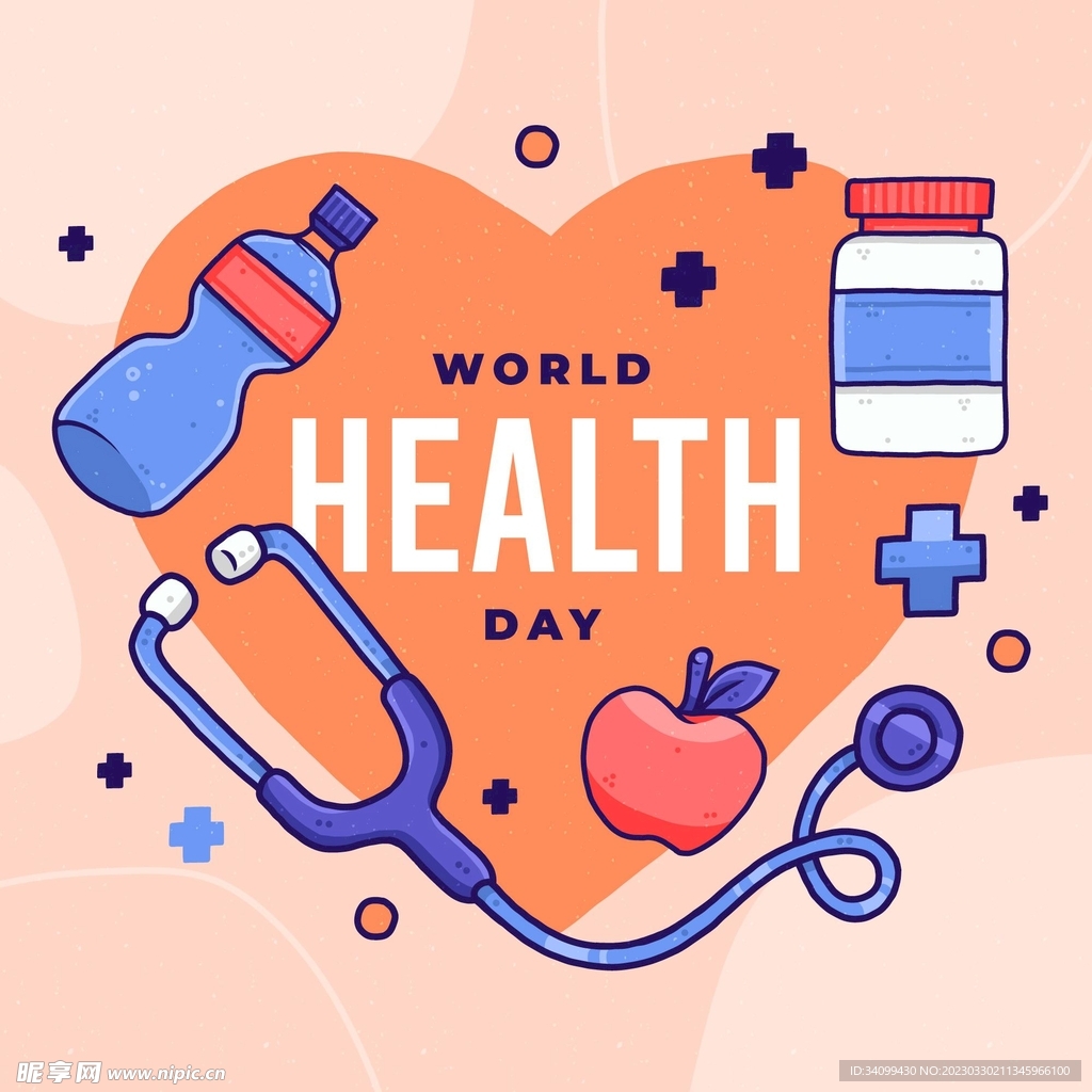 世界健康日素材
