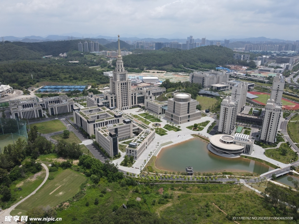 深圳北理莫斯科大学校区航拍