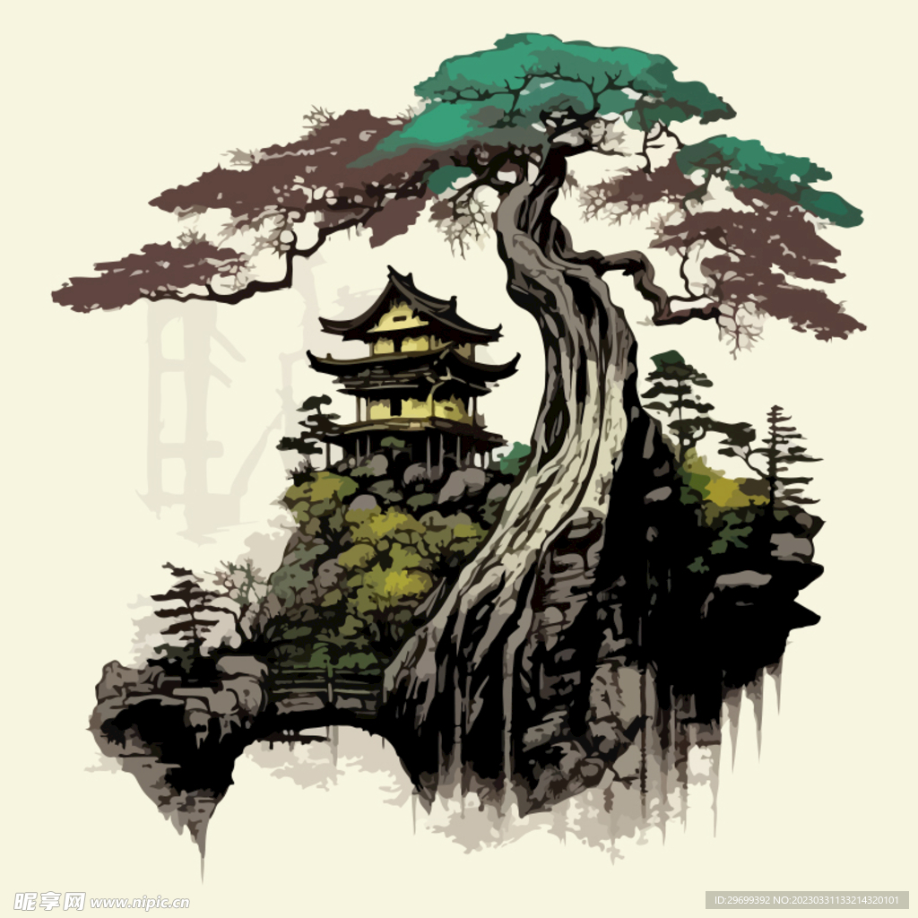 水彩画