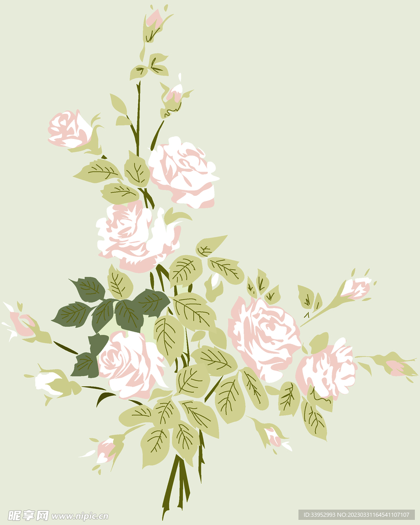 数码花朵