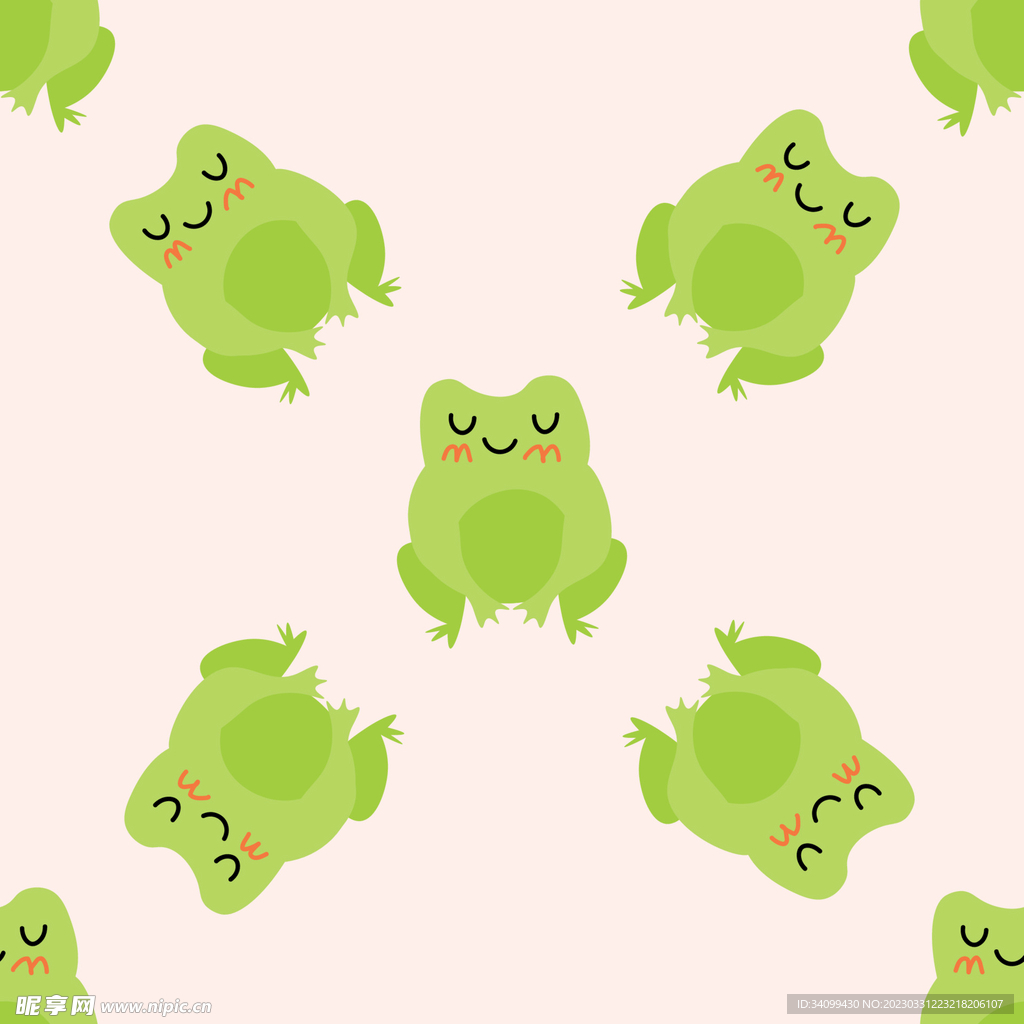 青蛙图案
