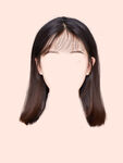 女生发型素材 
