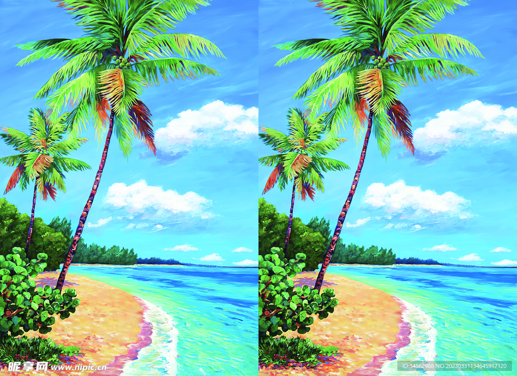海滩花