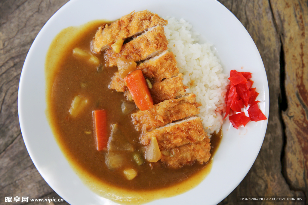 鸡排饭