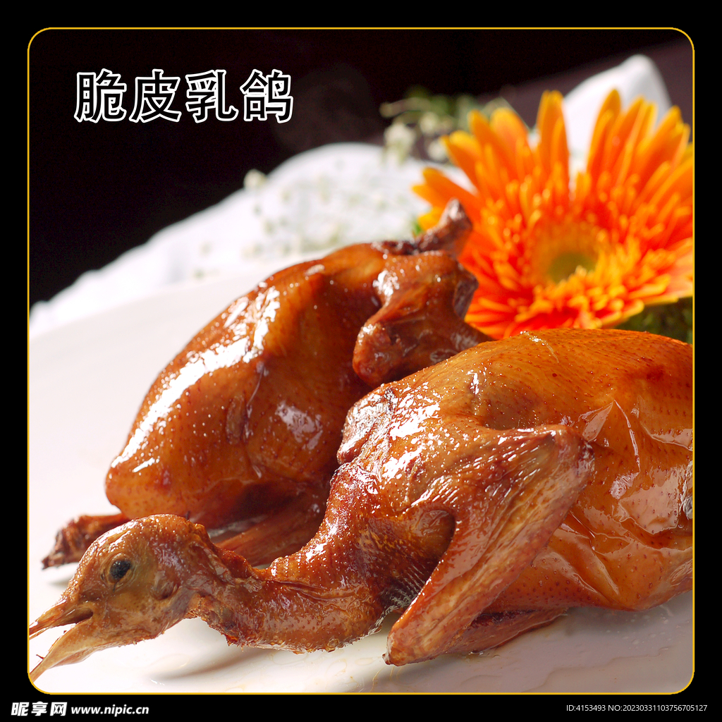 脆皮乳鸽