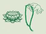 莲花座 佛手