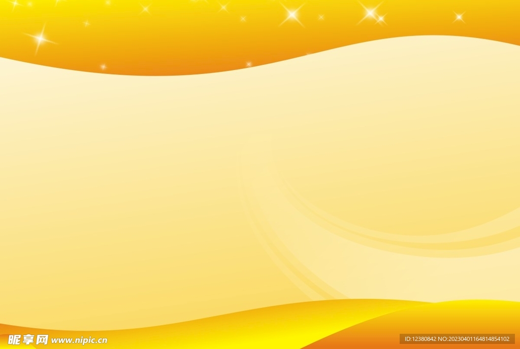 黄色背景