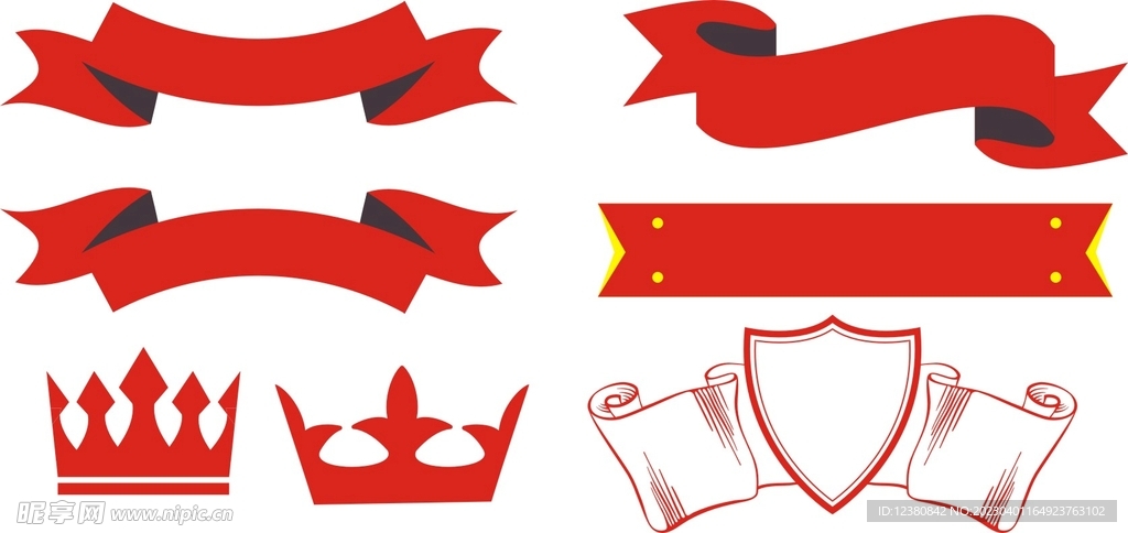 丝带 小标题 