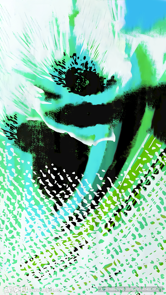 定位花
