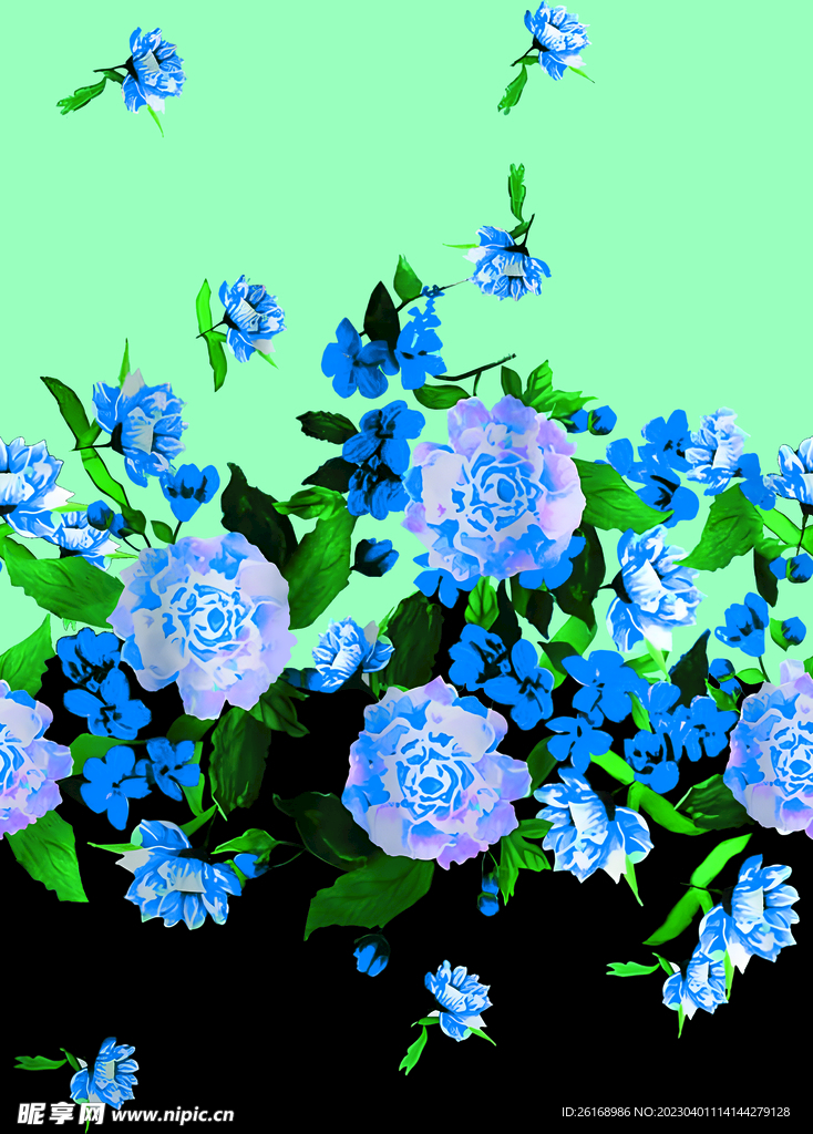 定位花