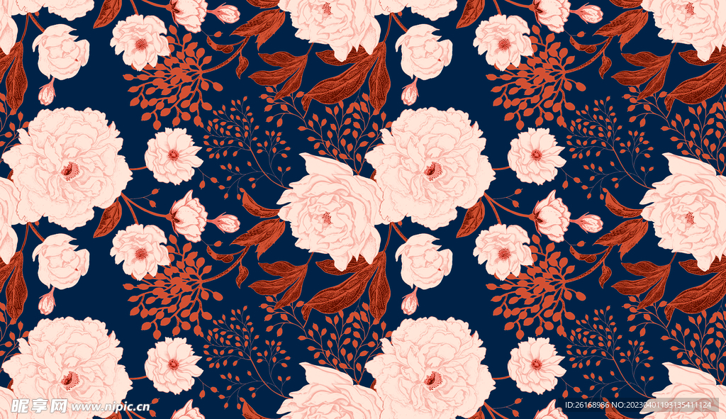 手绘花