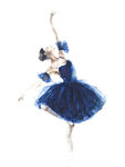 水彩舞蹈美女艺术挂画装饰画