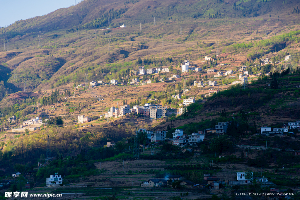 山村风貌