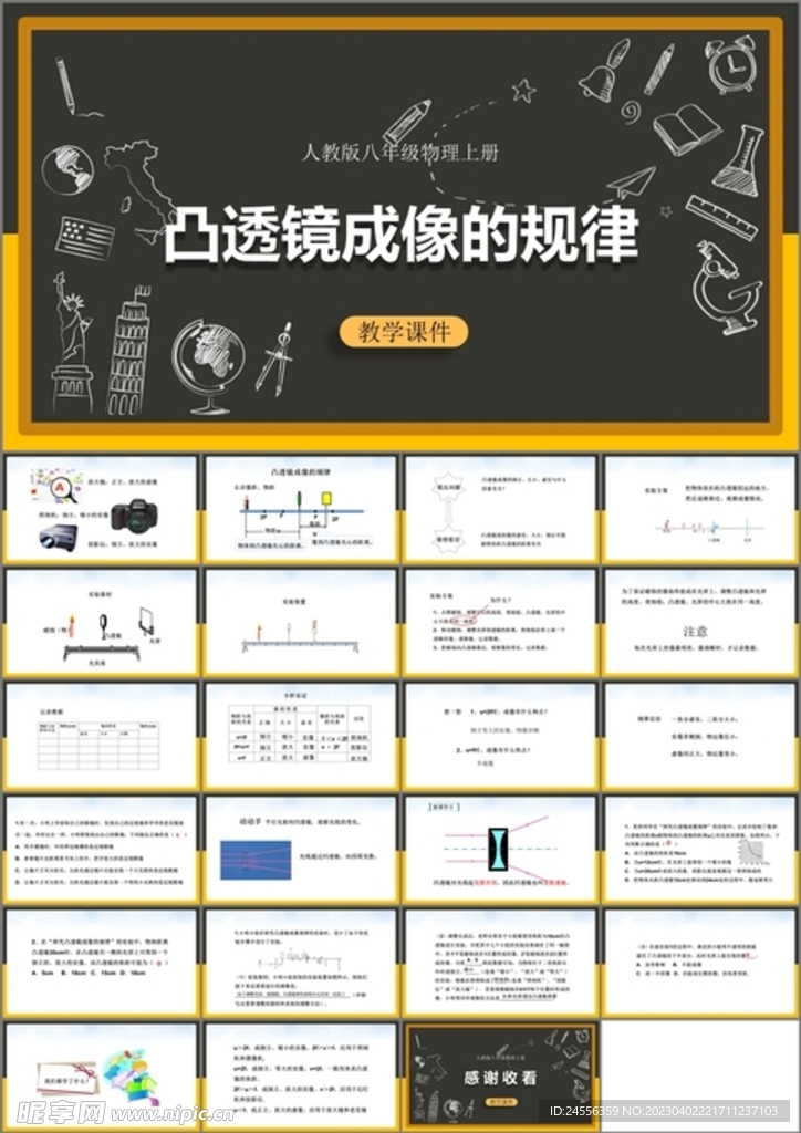 凸透镜成像的规律