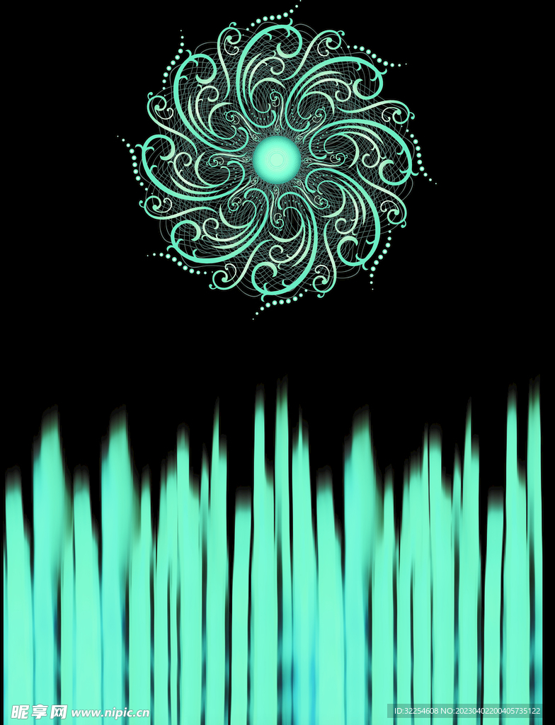 定位花