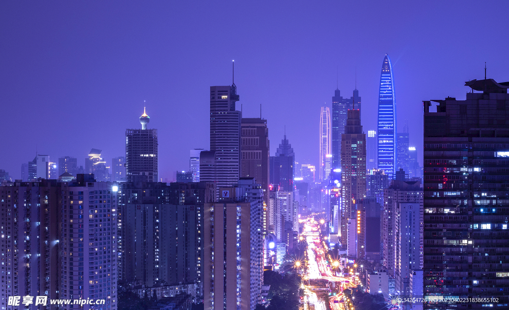 城市夜景