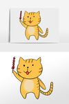 手绘猫 