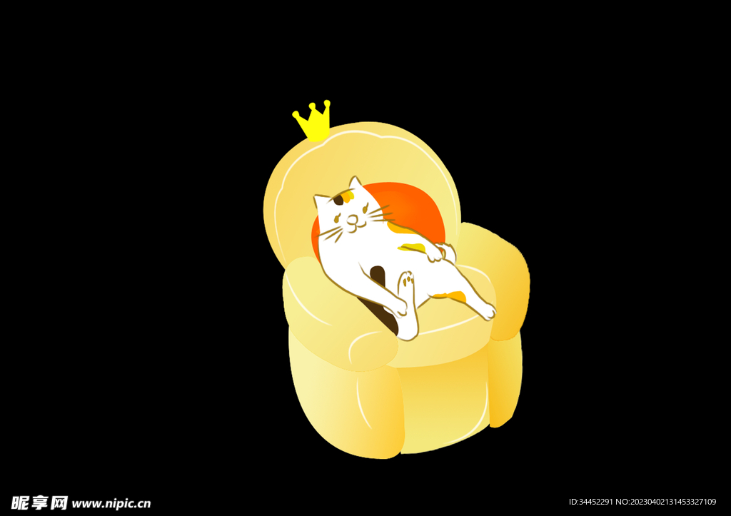 手绘猫