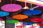 彩色伞具
