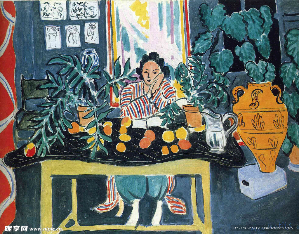 马蒂斯油画
