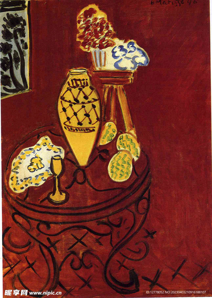 马蒂斯油画