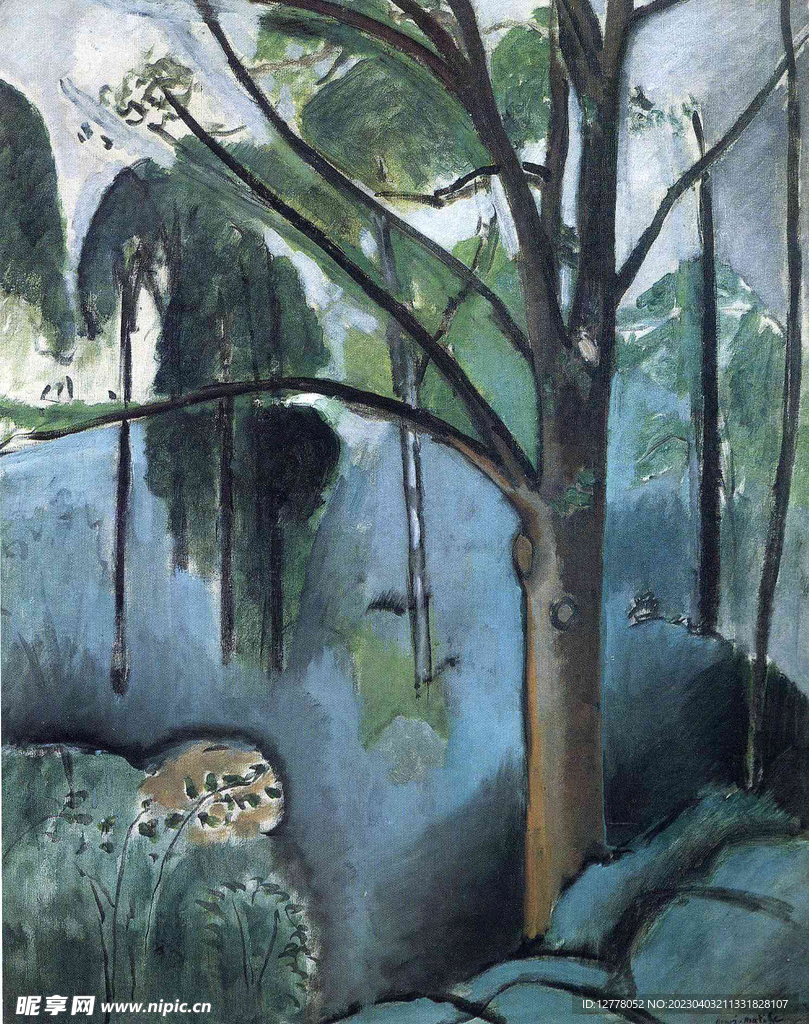 马蒂斯油画
