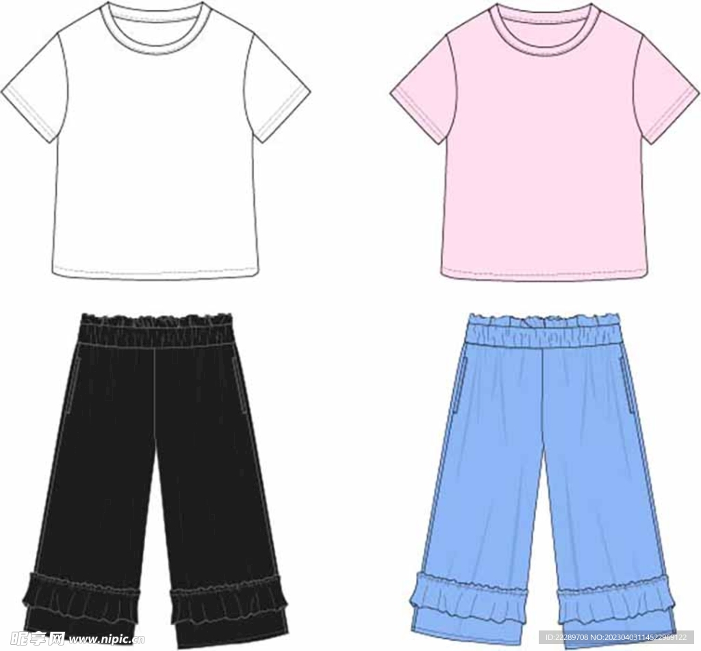 卡通衣服