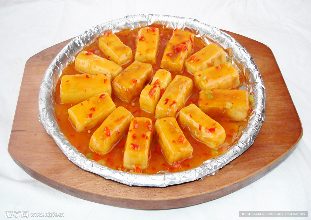 铁板豆腐