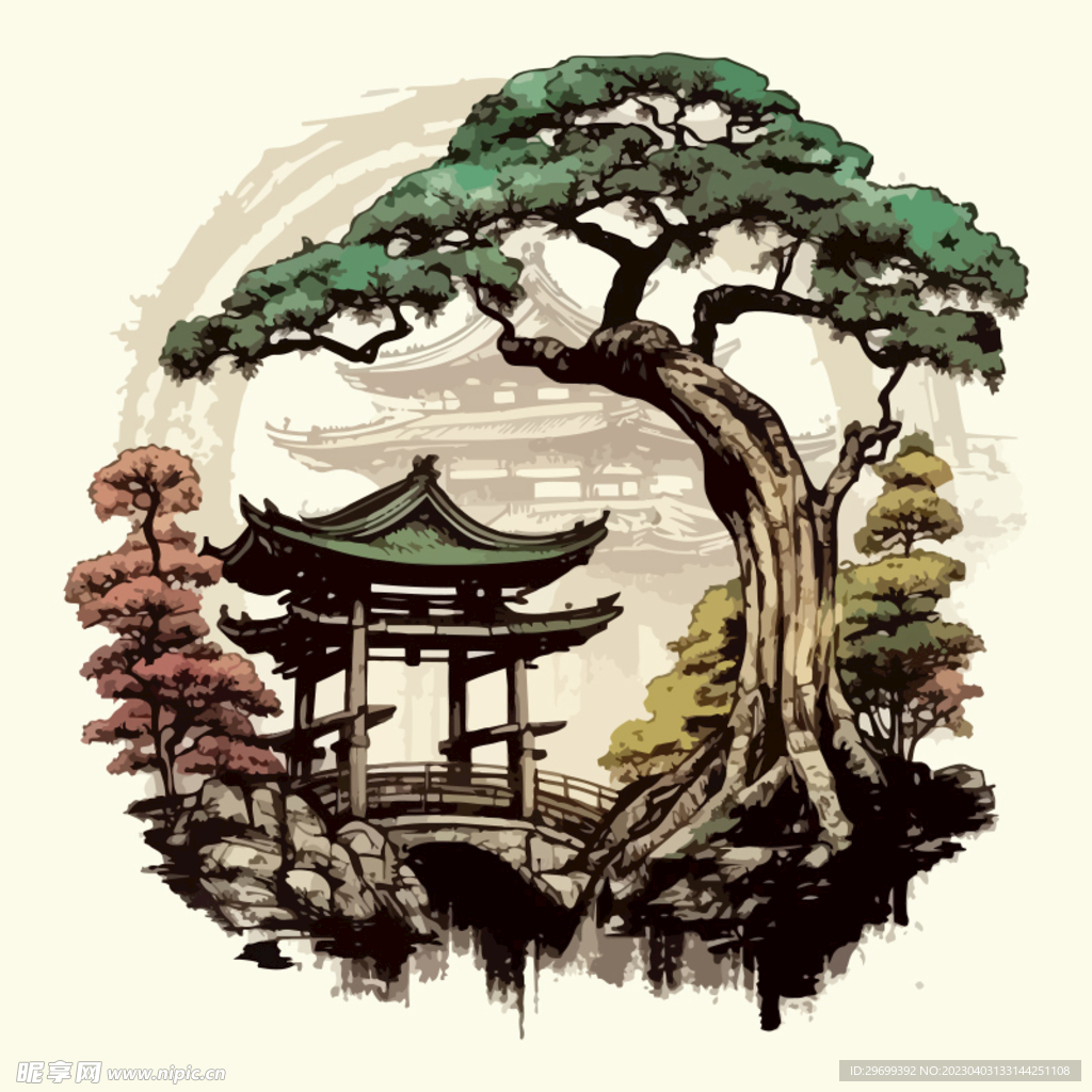 水彩画