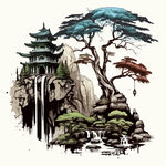 水彩画