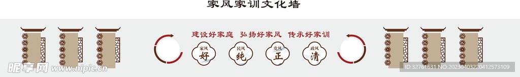 家风家训文化墙