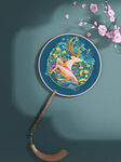 中国风扇子          