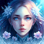 雪花美女