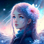 雪花美女