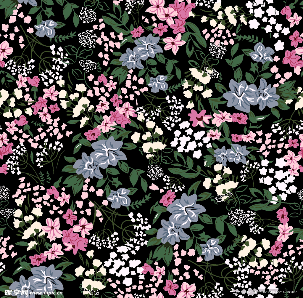 小碎花 