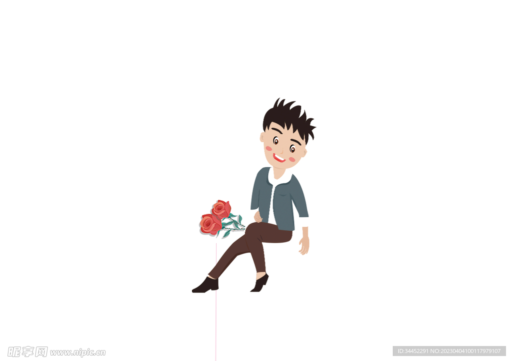 卡通男孩