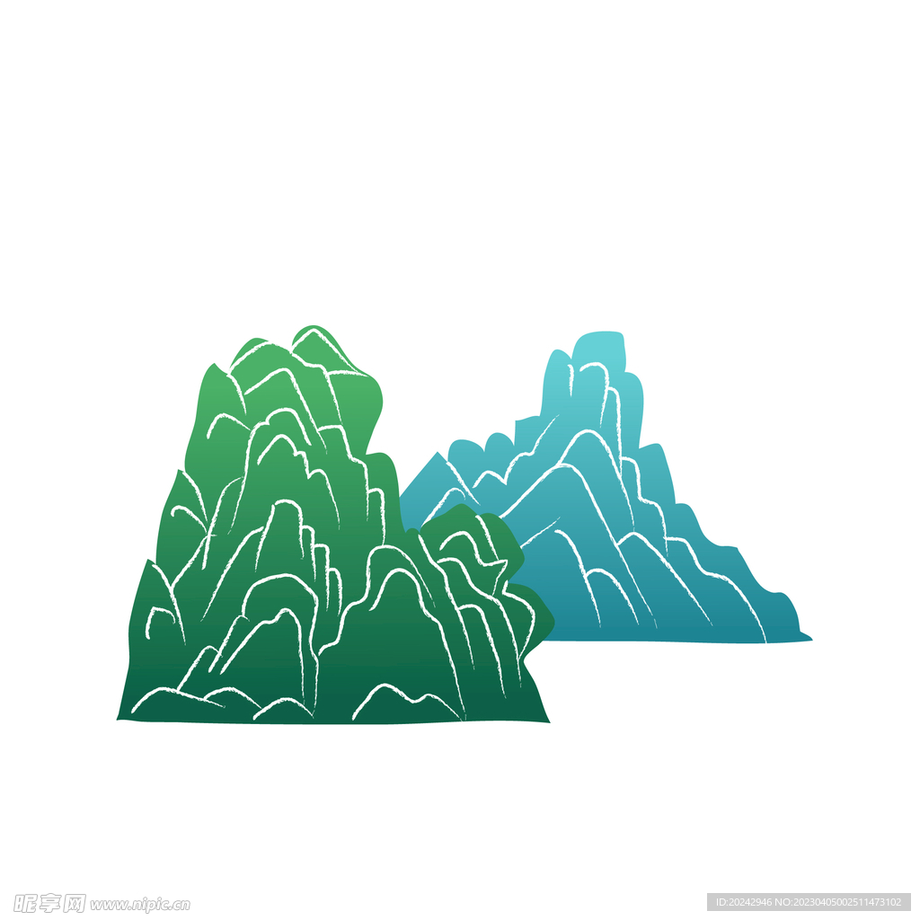 山水 