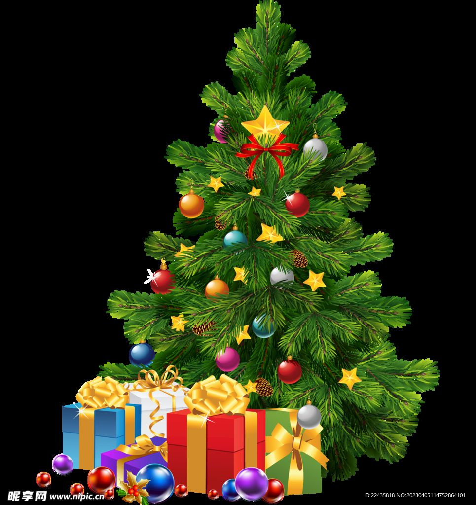 圣诞树PNG免抠图