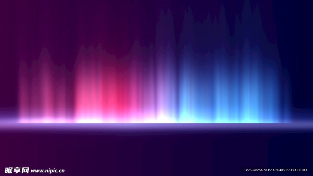 彩色灯光灯带线条