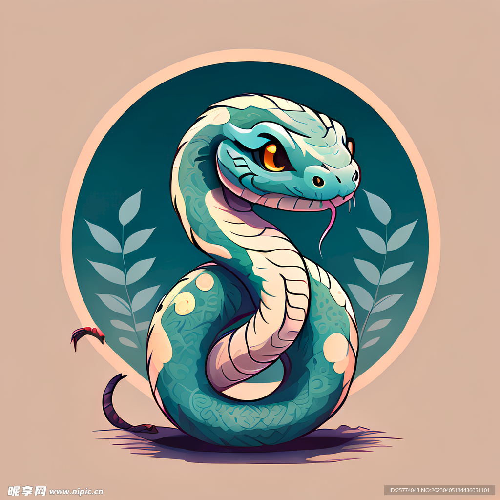 國立臺灣圖書館 ─ 十二生肖系列杯～蛇 Chinese Zodiac Mug – Snake
