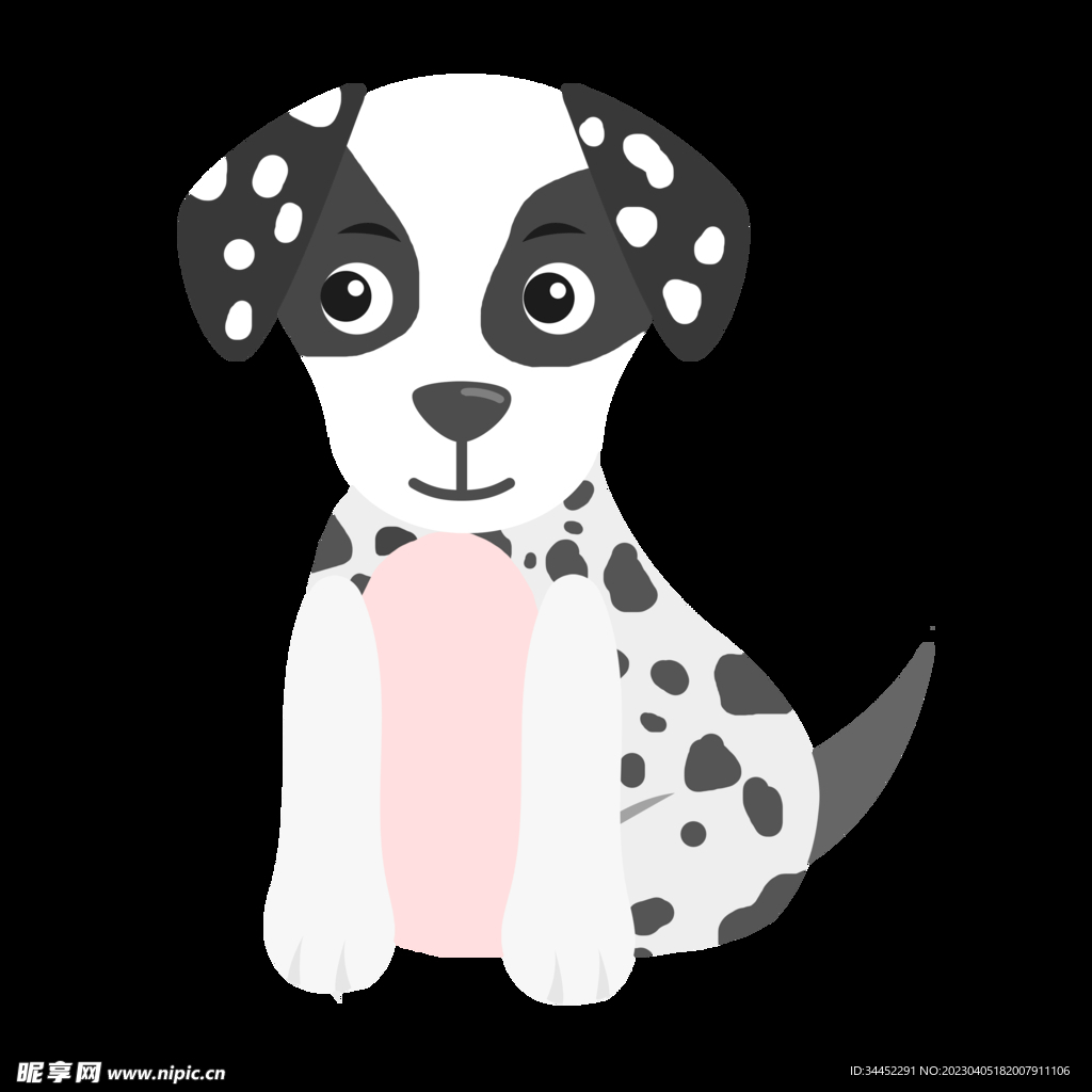 手绘狗