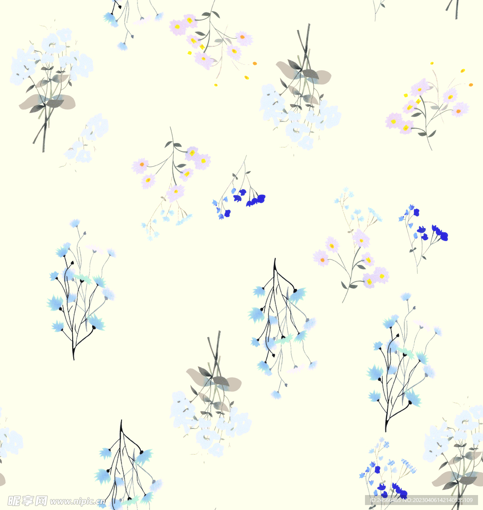 手绘花