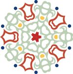 原创印花剪花古典图案图形元素