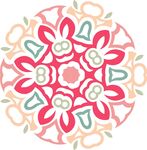原创印花剪花古典图案图形元素